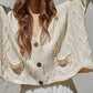 By Together - Anais Cable Knit Cardigan