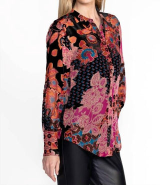 Johnny Was - Blusa YRENE BURNOUT