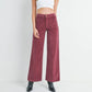 Jbd. - Corduroy Mini Patch Pocket Wide Leg Pants