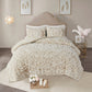 King/Cal King 3 Piece Tufted Cotton Duvet Cover Set