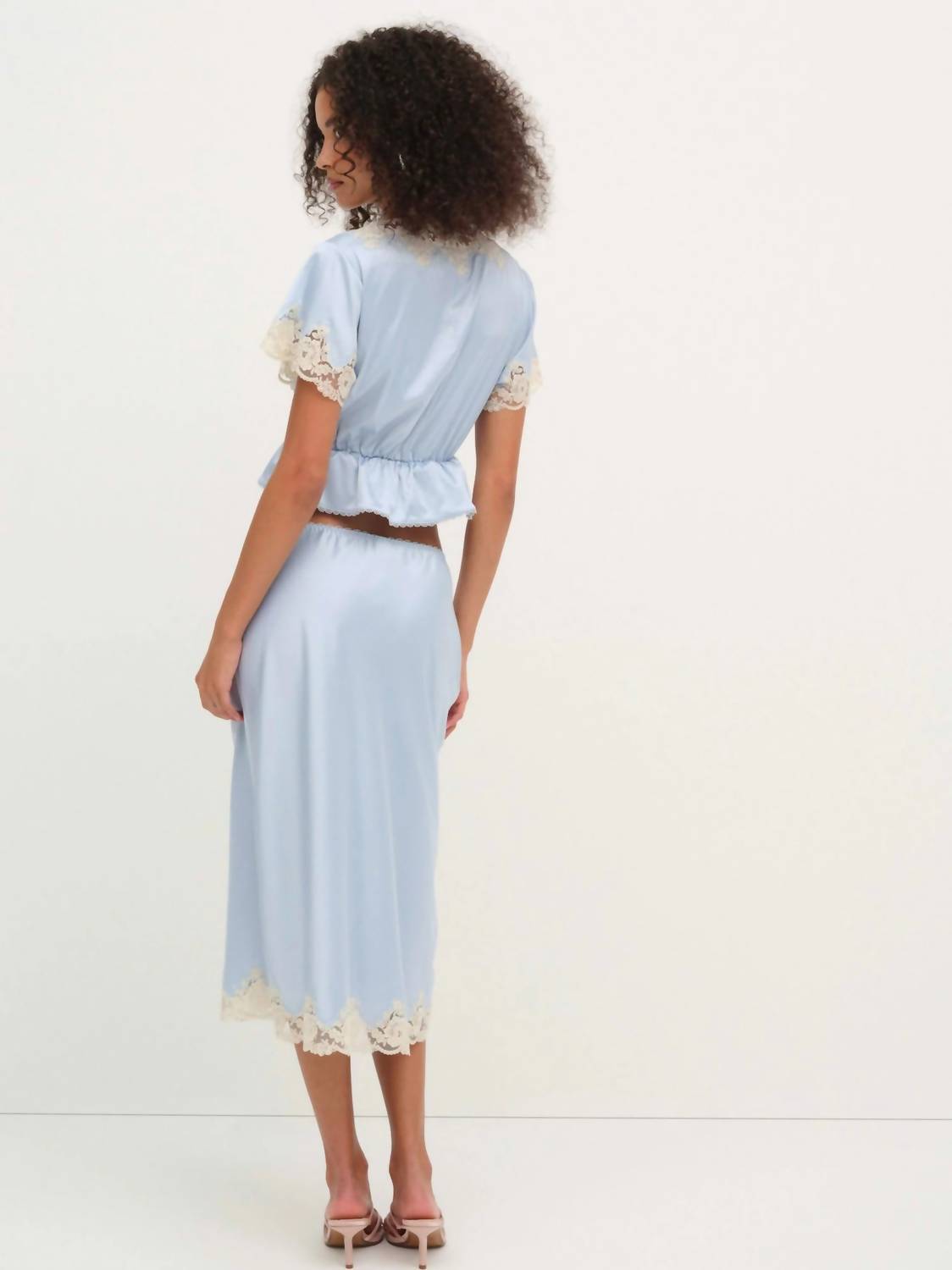 For Love & Lemons - Sweetheart Midi Skirt