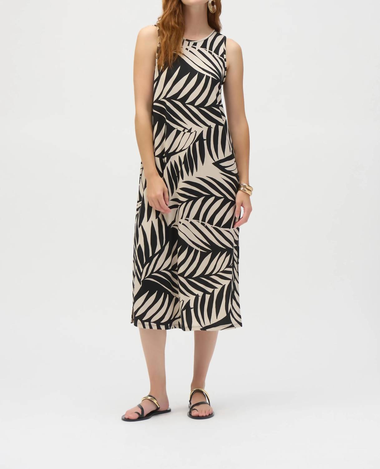 Joseph Ribkoff - Tropical Print Midi Dress