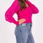 Apricot - Puff Long Sleeve Top
