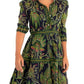 Gretchen Scott - DAMSEL MIDI DRESS - PLUME
