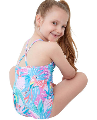 Gottex - Kids Girls Round Neck One Piece Swimsuit