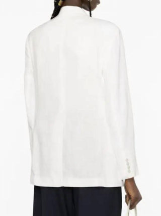 Polo Ralph Lauren - Blazer de linho abotoado duplo