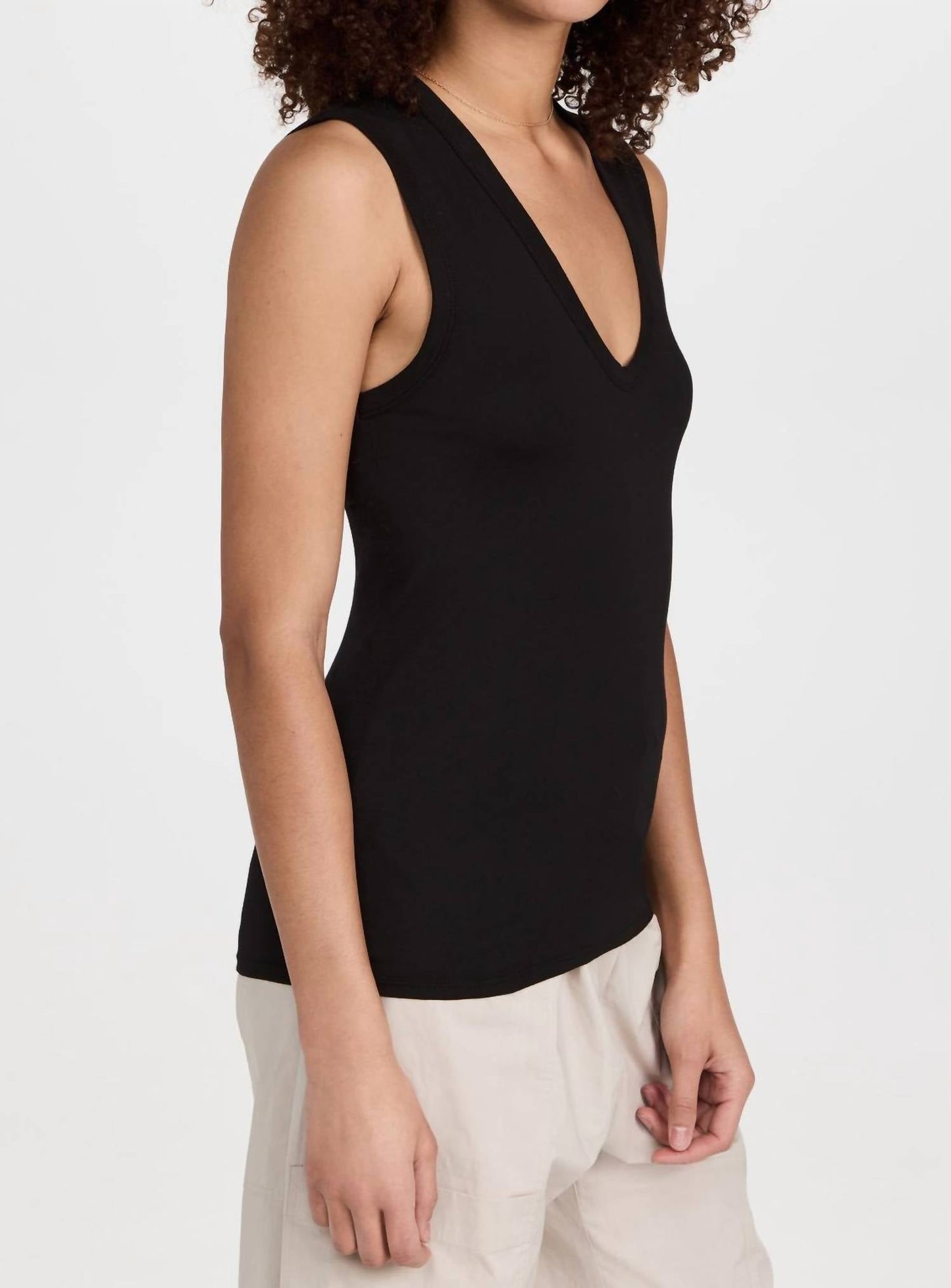 Enza Costa - Supima Cotton Essential Sleeveless Tank