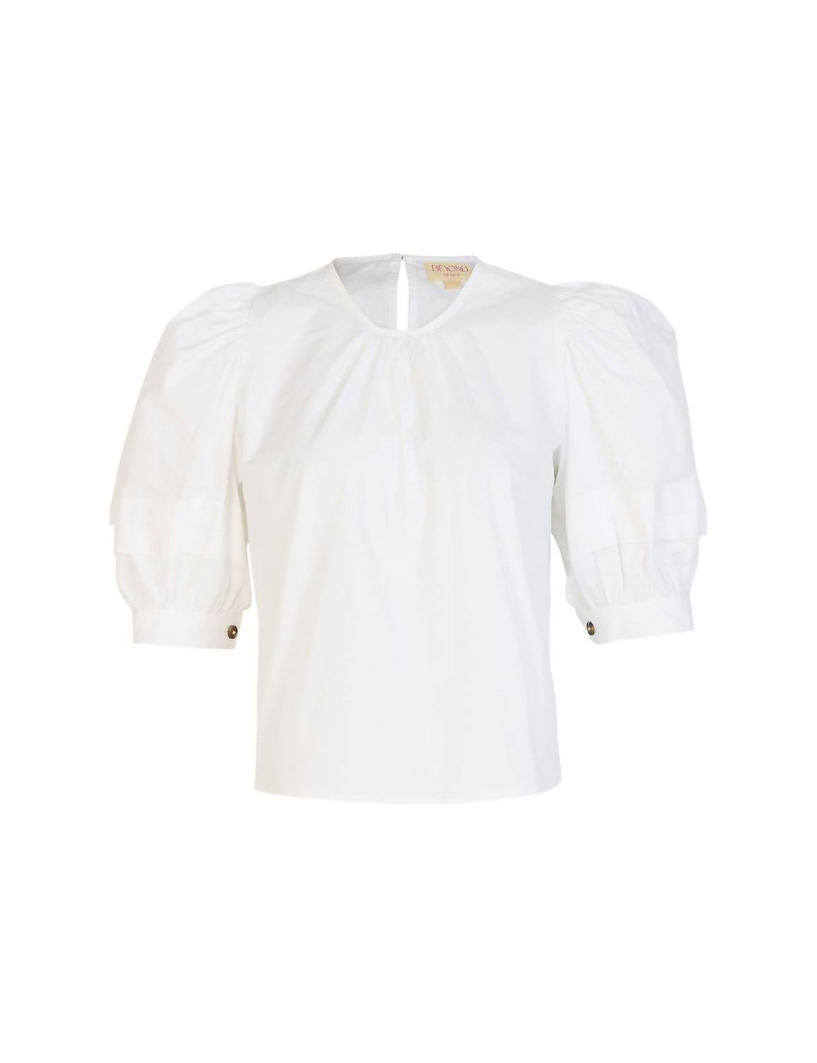Beyond By Vera - Lily Puff Sleeve Top