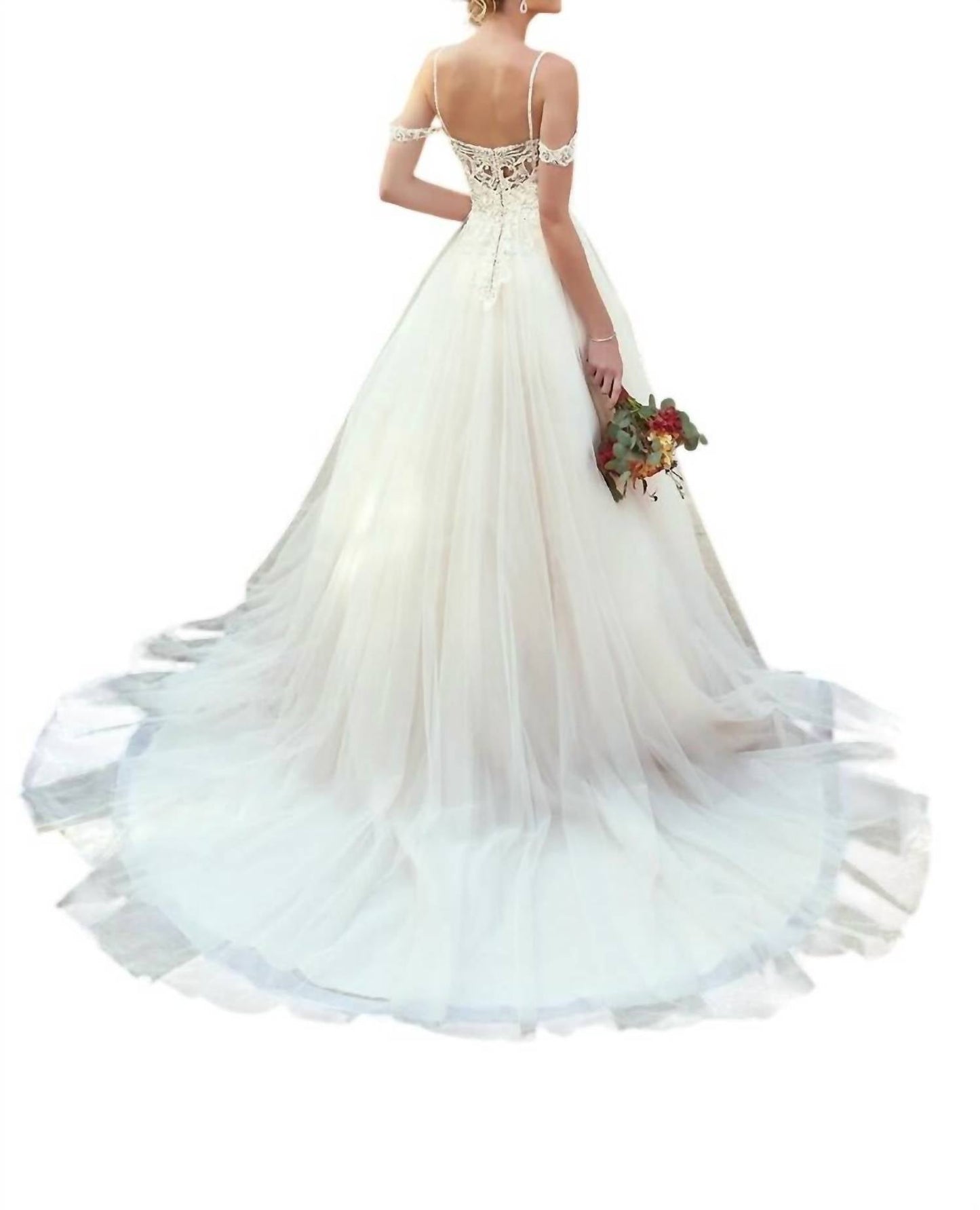 Ivoire By Kitty Chen - Khalessi Beaded Ball Gown