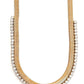 Beljoy - Women's Noni Crystal Snake Necklace