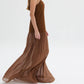 Nelblu - Brisa Linen Strap Maxi Dress