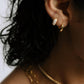 Livie Jewelry - Aria Huggie Hoop Earrings