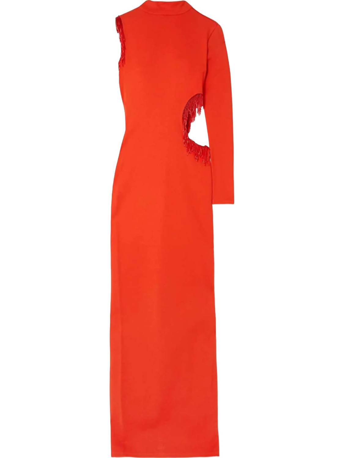 Staud - Kirsten One-Sleeve Maxi Dress