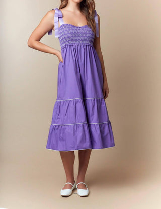 Fantastic Fawn - Sammy Smocked Dress