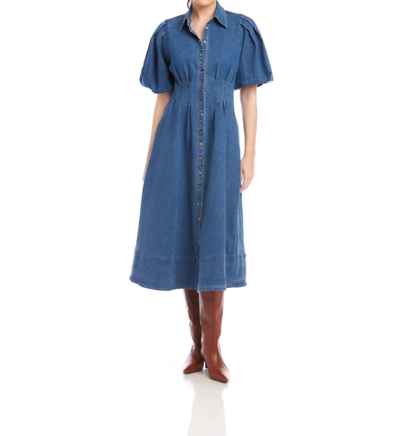 Fifteen Twenty - Esme Midi Shirtdress