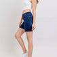 Judy Blue - High Waist V-front Bermuda Denim Short