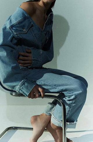 Agolde - Jeans Fran de cintura baixa e reta