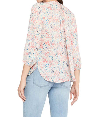 Nydj - Floral Pintuck Blouse