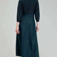 Current Air - Sweater Woven Combo Midi Dress