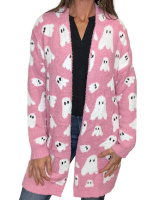 Blakeley - Halloween Ghost Cardigan