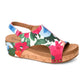 Corkys Footwear - Volta Ii Floral Wedge Sandals