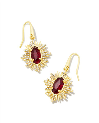 Kendra Scott - Brinco feminino Grayson Sunburst Drop