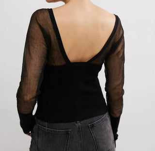 Free People - Blusa de manga comprida Night After Night