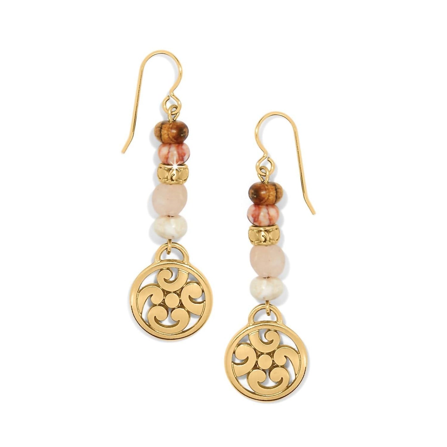 Brighton - Women's Contempo Playa Rosa French Wire Earrings
