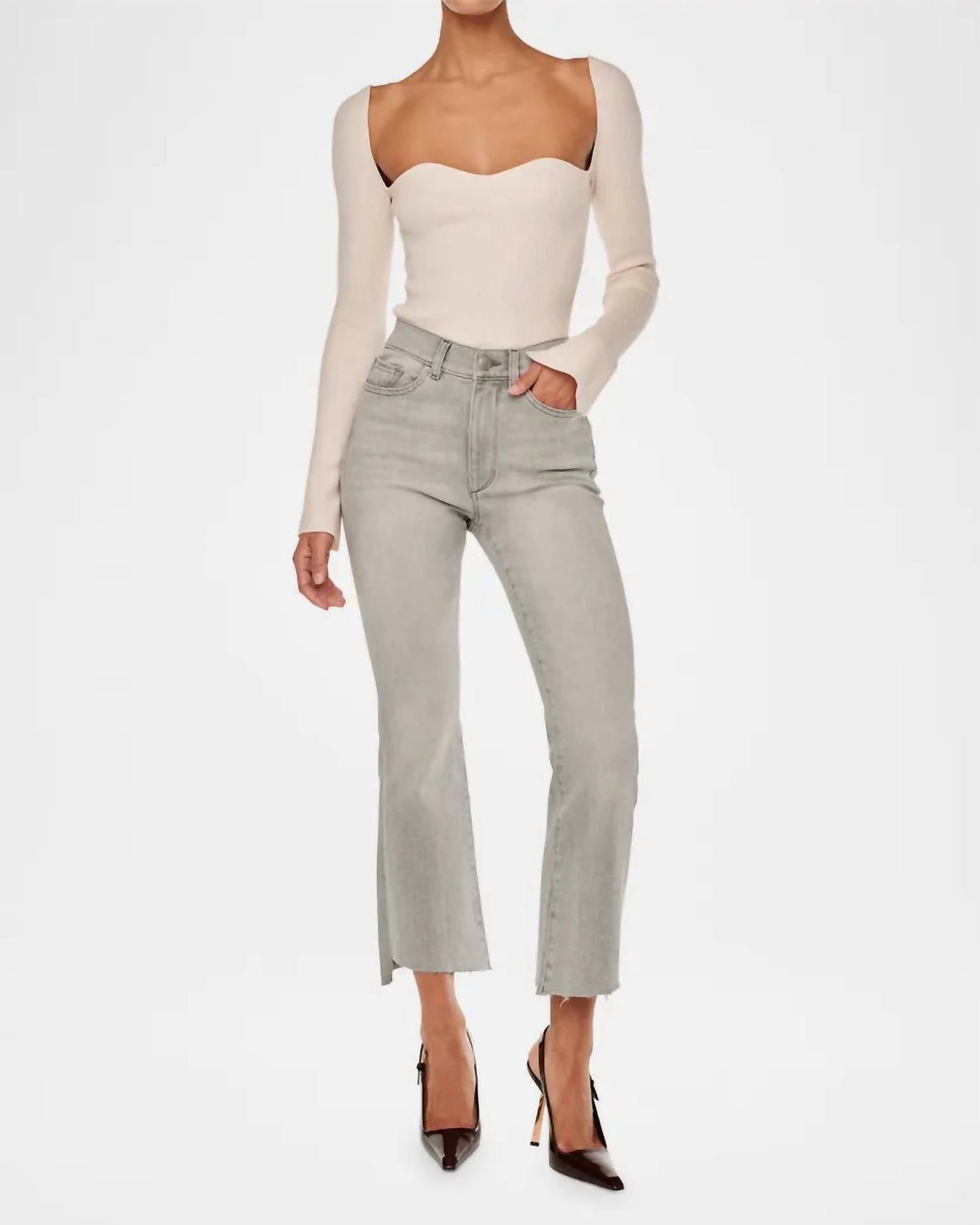 Dl1961 - Women'S - Bridget Bootcut High-rise Instasculpt Crop Jeans