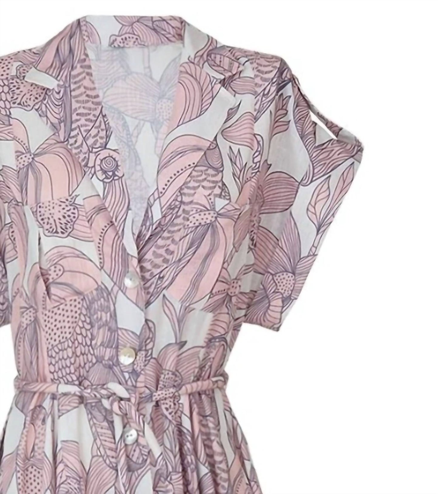 No Pise La Grama - Women's Guayaba Midi Dress