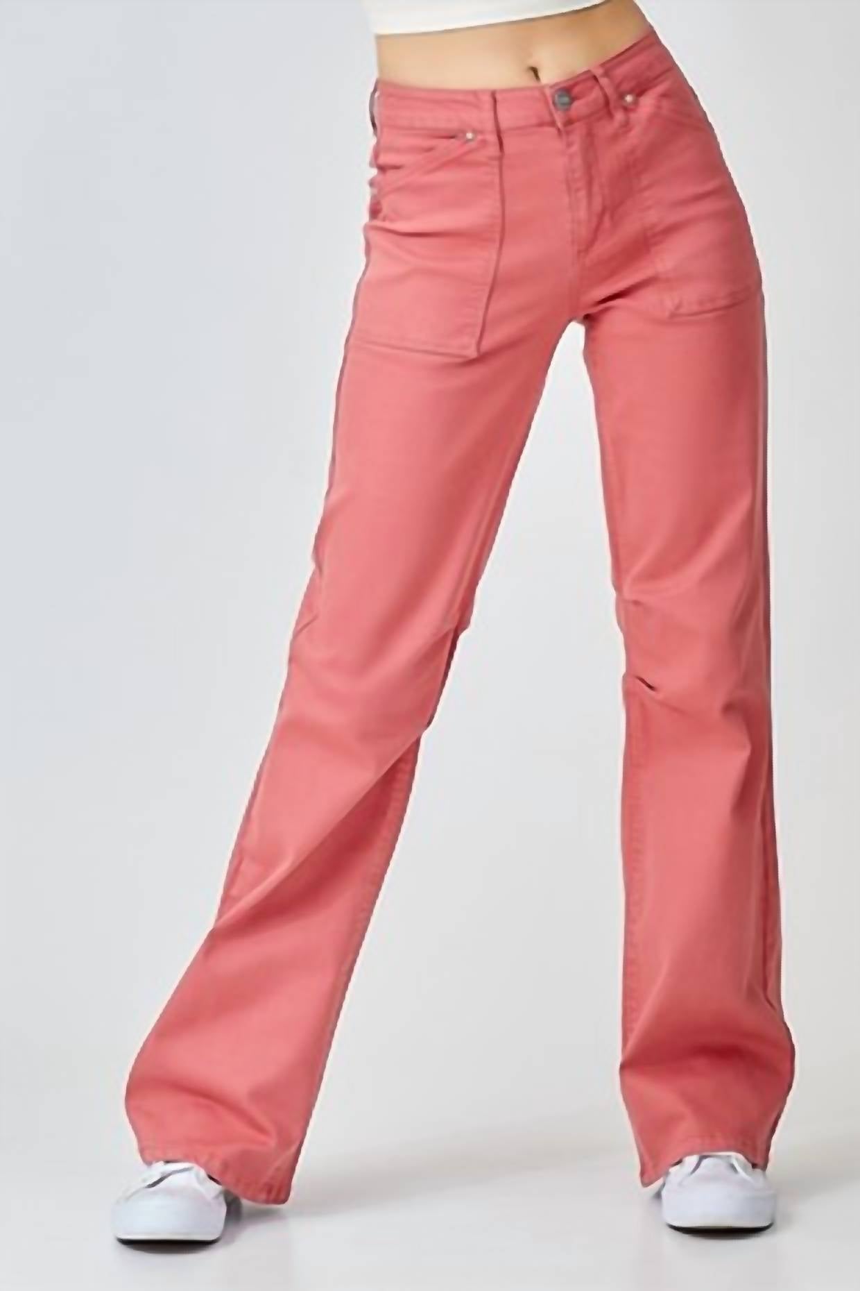 Risen - High Rise Wide Leg Relaxed Jeans