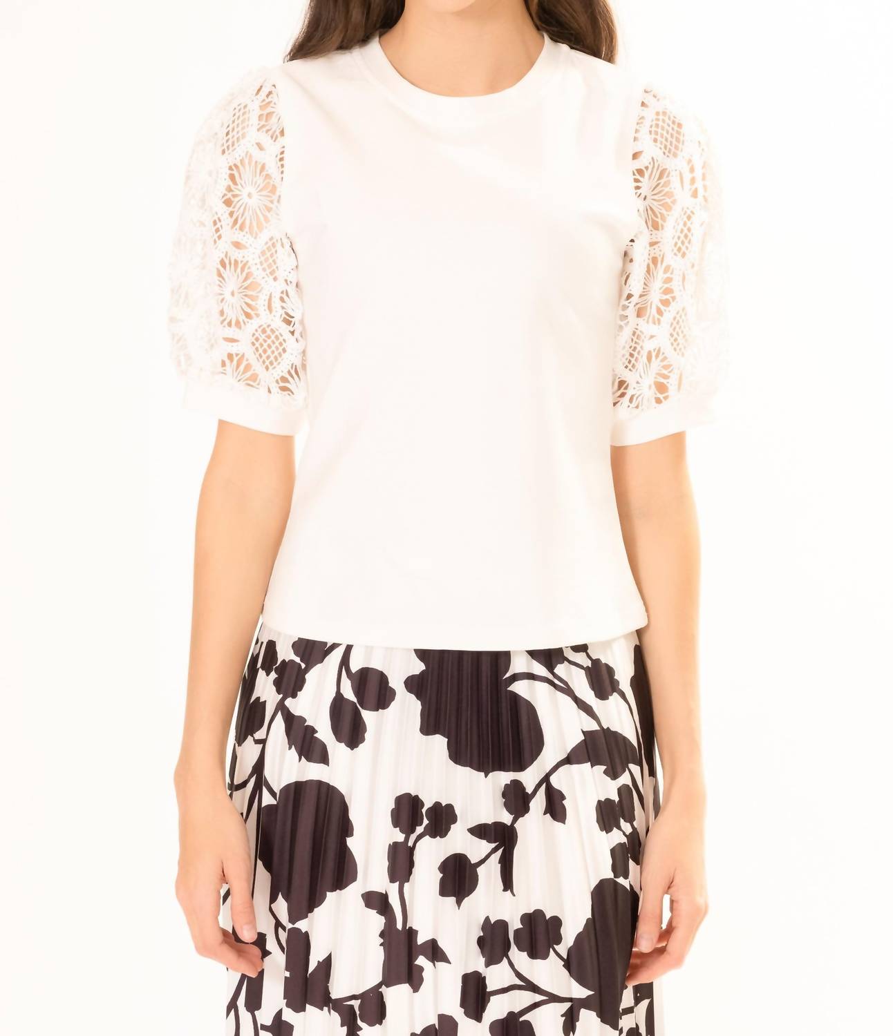 Area Stars - LACE KNIT TOP