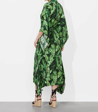 Alice + Olivia - Deanne Midi Shirt Dress With Belt