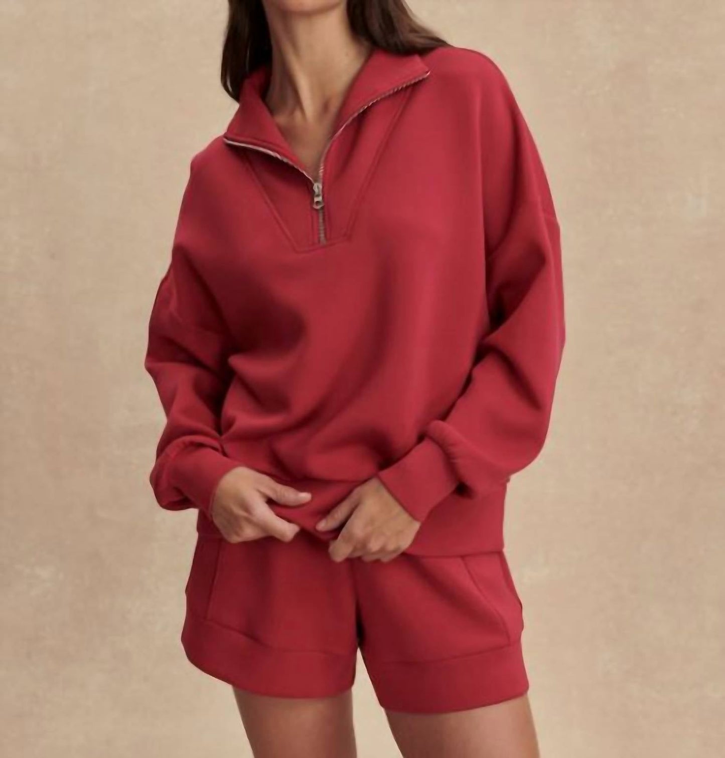 Varley - Hawley Half Zip Sweatshirt