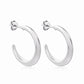 Astor & Orion - Women's Crescent Medium Hoops