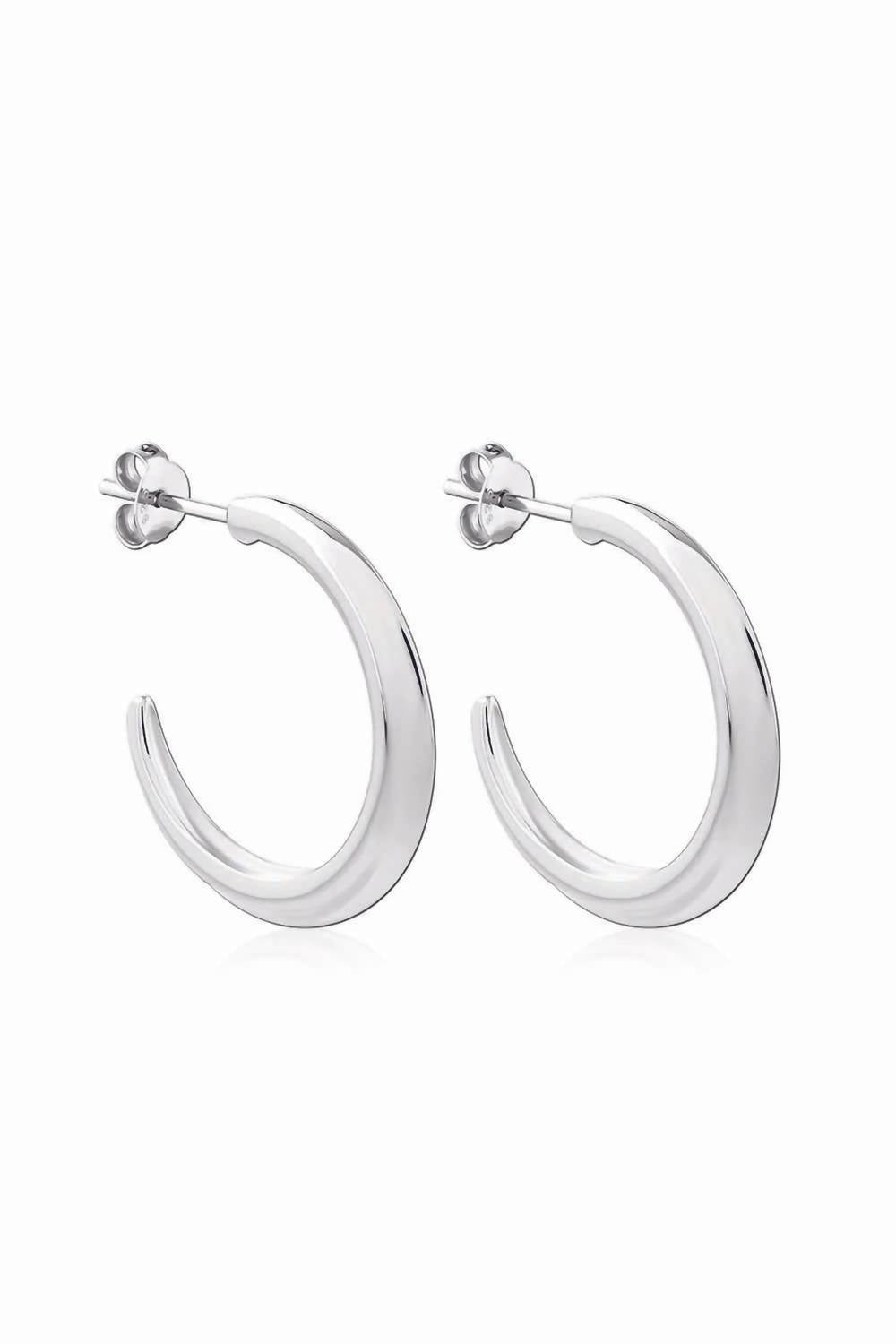 Astor & Orion - Women's Crescent Medium Hoops