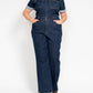 Judy Blue - High Waist Tummy Control Jumpsuit - Plus