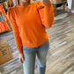 &Merci - Puff Sleeve Crew Neck Sweater