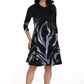 Frank Lyman - Abstract Print Knit Dress