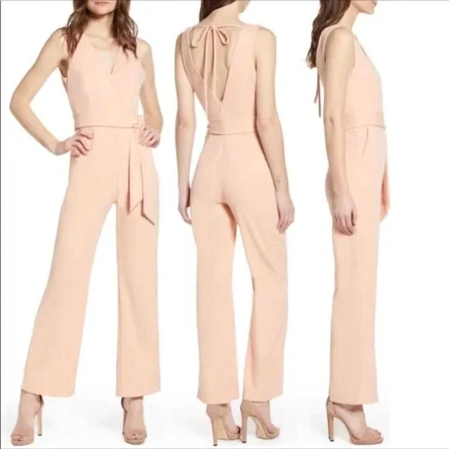 Nordstrom - Plunge Back Jumpsuit