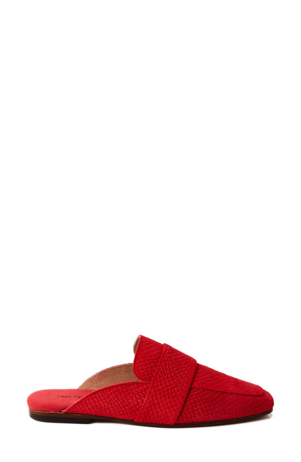 Free People - Women's At Ease Embossed Loafer