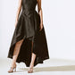 Joseph Ribkoff - Faux Wrap High-low Long Gown
