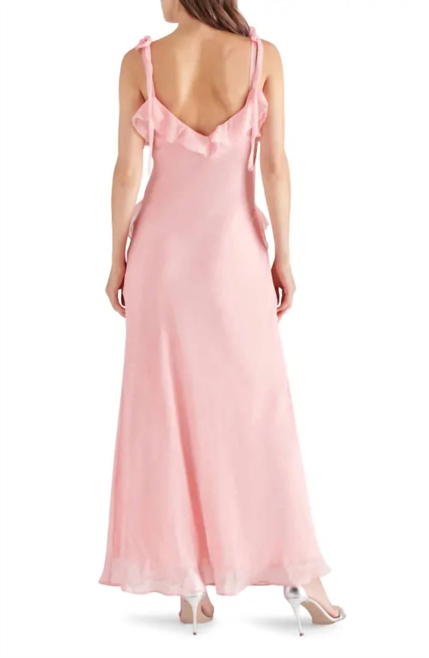 Steve Madden - Vestido longo com babados Adalina