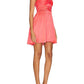 Amanda Uprichard - Kiera Strapless Silk Mini Dress