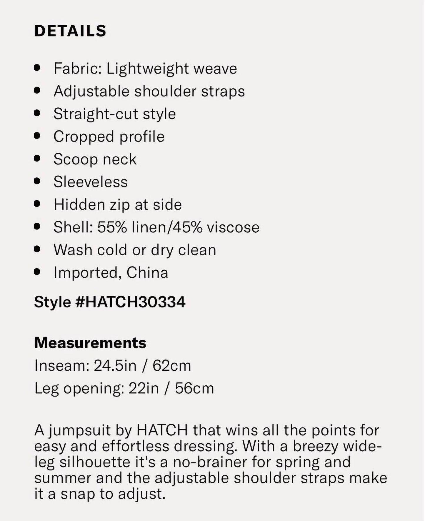 Hatch - Noa Linen Blend Jumper