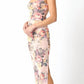 Olivaceous - Fiona Floral Dress