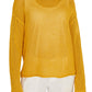 Women's Sanctuary Soledad Open Stitch Cotton Sweater - Yellow