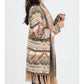 Angie - Alena Aztec Fringe Cardigan