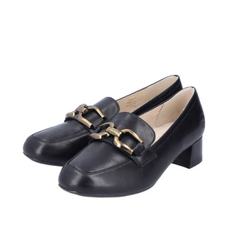 Rieker - Mocassim de Salto Feminino Violeta 52