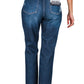 Judy Blue - High Waist Rigid Magic Heavy Destroy Straight Jean
